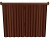 Animated Brown Drapes