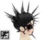 ~F~ BW Headstrap Spikes
