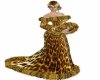 Mystic Gepard long dress