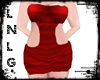 L:BBW Dress-Mod Red