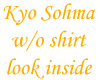 Shirtless kyo Sohma