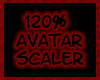 м| 120% Avatar Scaler