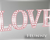 H. Pink Love Marquee