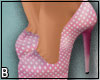 Pink Polka Dot Heels