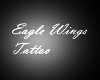 Eagle Wings Back Tattoo