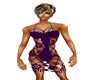 A's Purple Party Dress