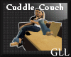 GLL Choc Snuggle Couch