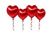 Love Heart Ballons
