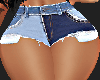 Multicolored short jeans