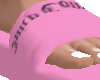 JC Pink Fluffy Slides