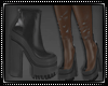 Sheer Ankle Boots Black