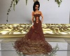 Coffee Brown Ball Gown