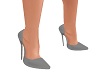 elegant grey heels