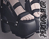 ★ Gothic sandal black