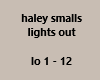 haley smalls lights out