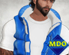 SimplePuff Vest Blue&W