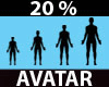 Avatar Resizer 20 %