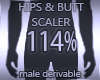 Hips & Butt Scaler 114%