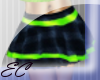 EC* Imprint Skirt Green