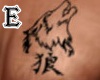*ENYO* Tattoo wolf