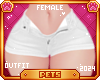 [Pets] Shorts | White