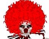 Red Clown hair