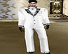 white victorian suit