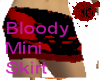 Bloody Mini Skirt