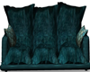 teal cuddle couch