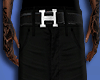 Hermes x Black Pants