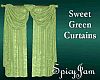 Sweet Curtains green