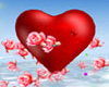 Floating Valentine Heart