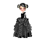 Doll in black dress