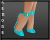 Old Money Teal Shoes