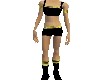 Black and Gold outfit