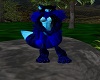 Blue WereFox Leg Fur V1