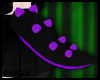P|Black/Purple Dino Tail