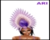showgirl purple headdres
