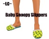 ~LC~Baby Snoopy Slippers