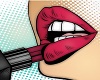 Lipstick Mouth PopArt