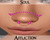 Nose Piercing - Pink
