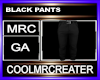 BLACK PANTS