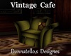 vintage cafe chair