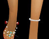 Jeweled Red Shoes