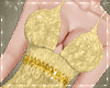 Risqué Gold Dress