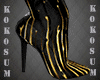 Black/Gold Luxury Boots
