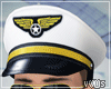 yVUs: Pilot Hat - White