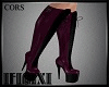 FI: Dark Pink Cor Boots