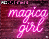 Magical girl Neon Sign