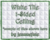 White Tile Ceiling 1Side